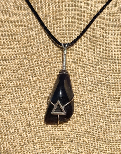 Pendant - Apache Tear