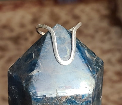 Ring - Sterling Silver with scalloped texture