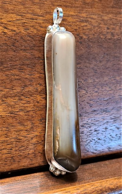 Pendant - Agate in Sterling Silver