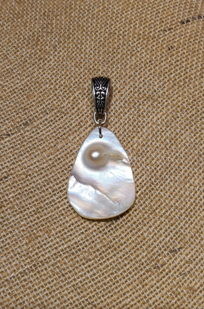 Pendant - Encased Freshwater Pearl