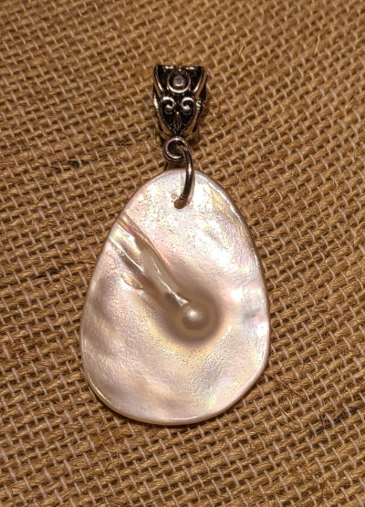 Pendant - Encased Freshwater Pearl