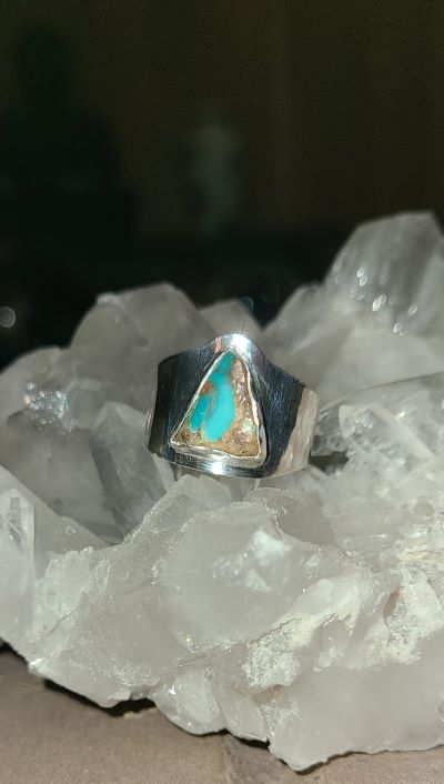 Ring - Turquoise in Sterling Silver